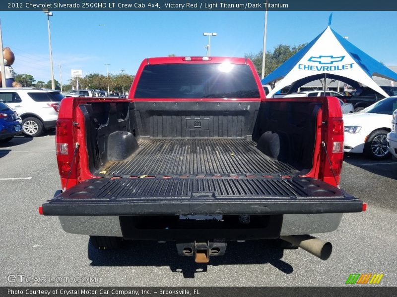 Victory Red / Light Titanium/Dark Titanium 2012 Chevrolet Silverado 2500HD LT Crew Cab 4x4