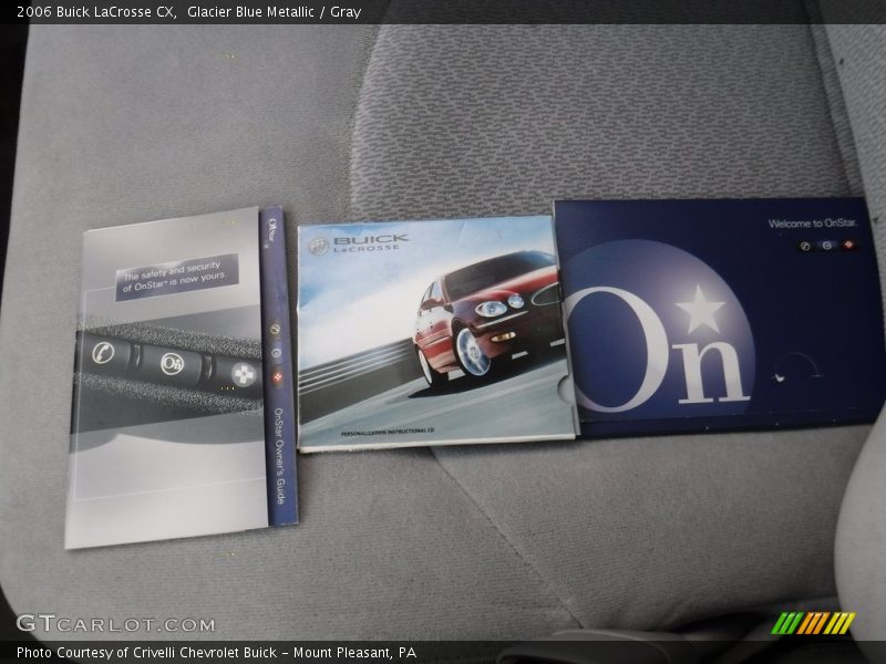 Glacier Blue Metallic / Gray 2006 Buick LaCrosse CX