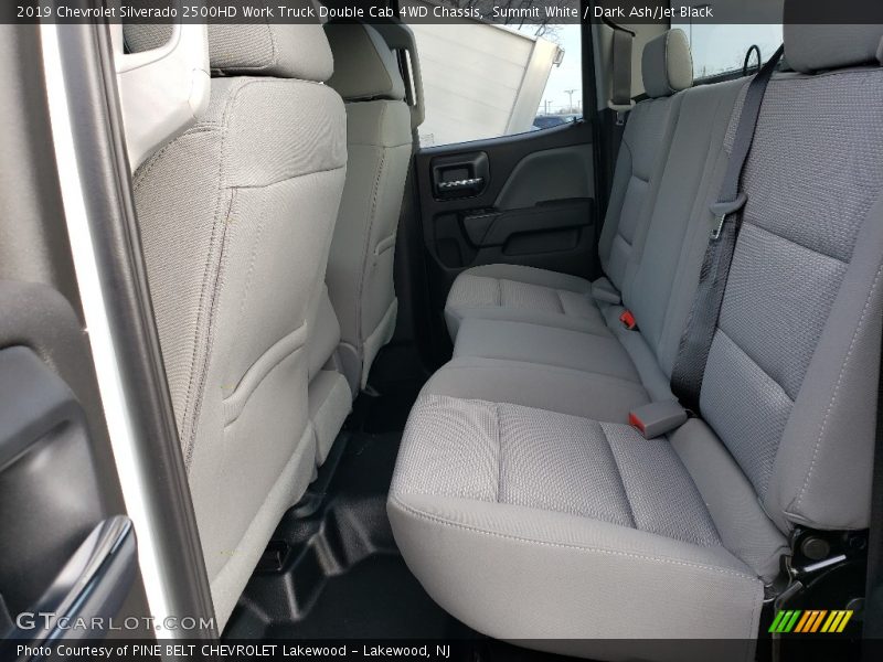Summit White / Dark Ash/Jet Black 2019 Chevrolet Silverado 2500HD Work Truck Double Cab 4WD Chassis