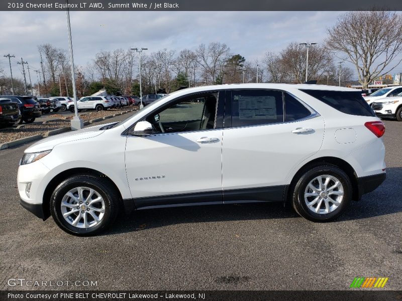 Summit White / Jet Black 2019 Chevrolet Equinox LT AWD