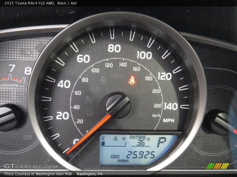 Black / Ash 2015 Toyota RAV4 XLE AWD