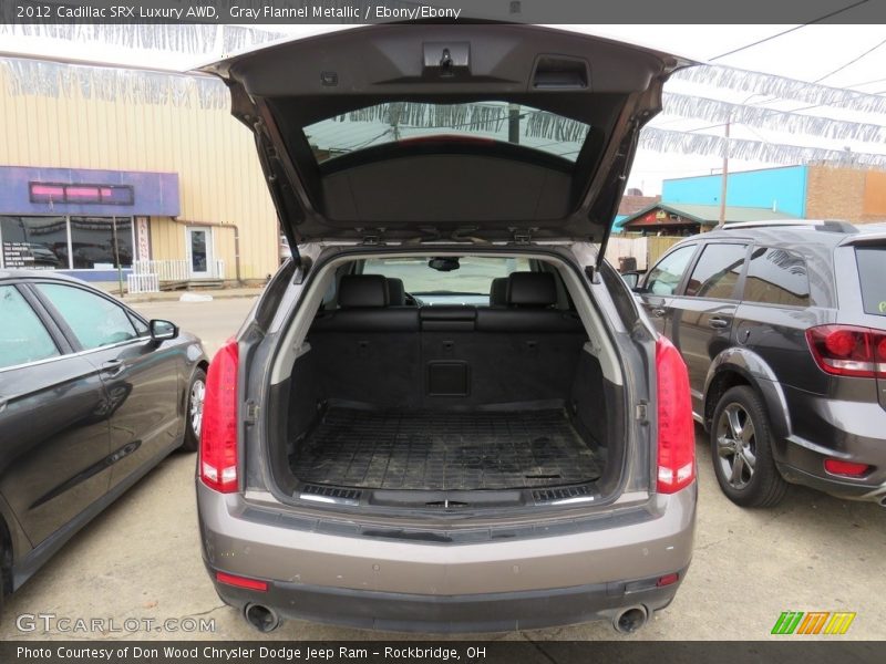 Gray Flannel Metallic / Ebony/Ebony 2012 Cadillac SRX Luxury AWD