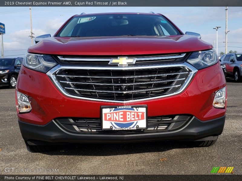 Cajun Red Tintcoat / Jet Black 2019 Chevrolet Equinox Premier AWD