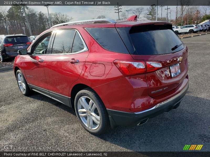 Cajun Red Tintcoat / Jet Black 2019 Chevrolet Equinox Premier AWD
