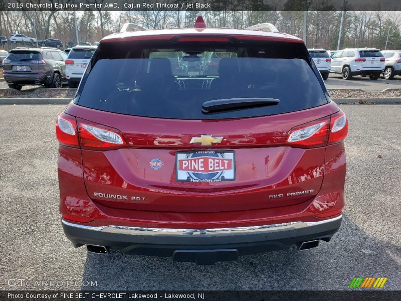 Cajun Red Tintcoat / Jet Black 2019 Chevrolet Equinox Premier AWD