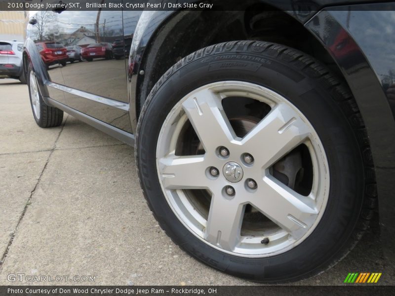 Brilliant Black Crystal Pearl / Dark Slate Gray 2010 Dodge Journey SXT