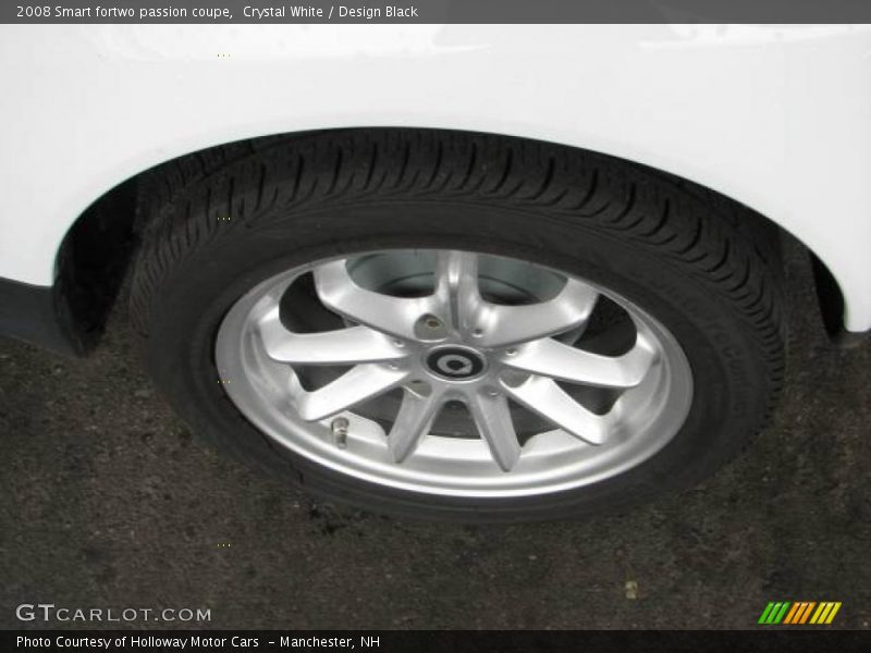 Crystal White / Design Black 2008 Smart fortwo passion coupe