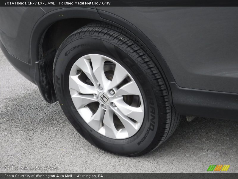 Polished Metal Metallic / Gray 2014 Honda CR-V EX-L AWD