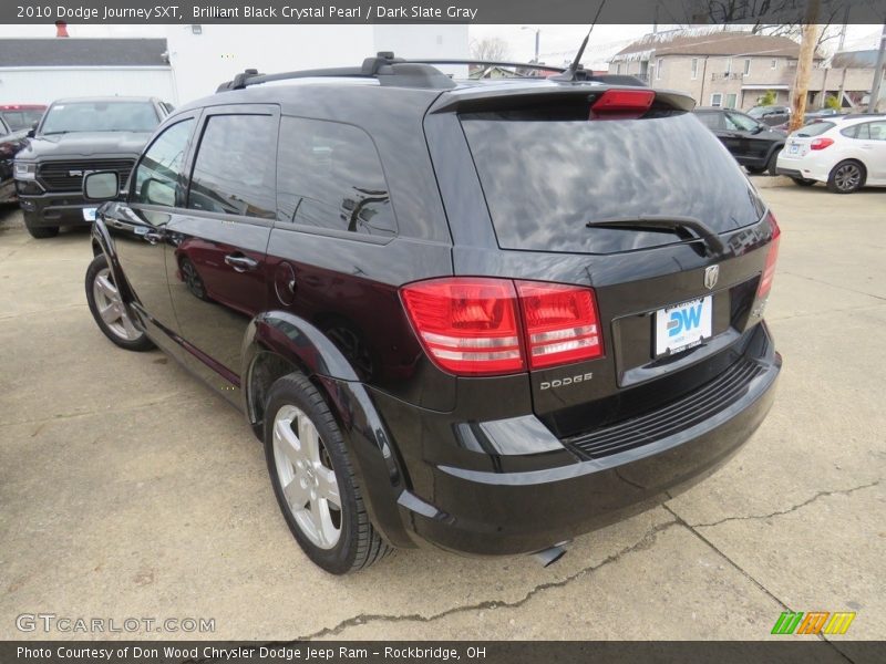 Brilliant Black Crystal Pearl / Dark Slate Gray 2010 Dodge Journey SXT