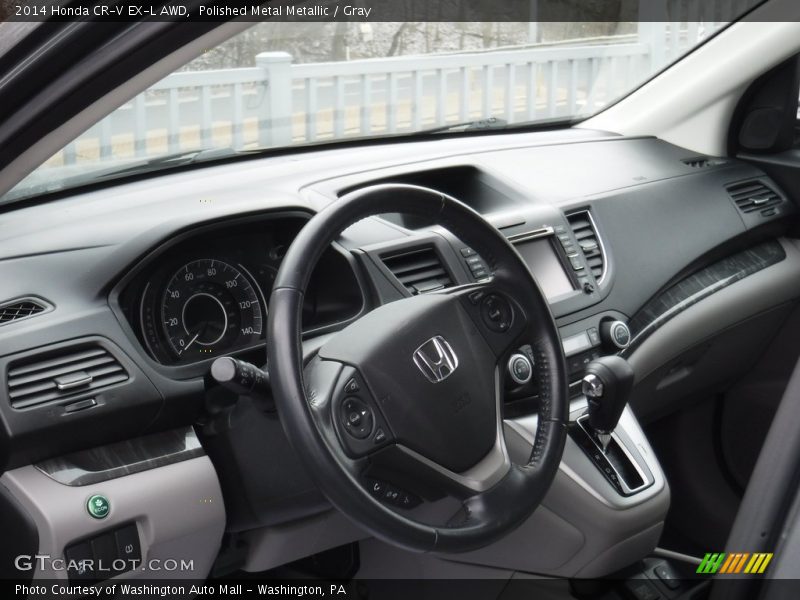 Polished Metal Metallic / Gray 2014 Honda CR-V EX-L AWD