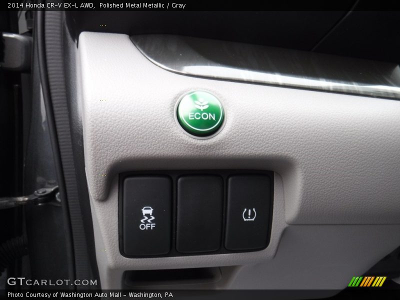 Polished Metal Metallic / Gray 2014 Honda CR-V EX-L AWD