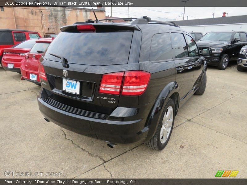 Brilliant Black Crystal Pearl / Dark Slate Gray 2010 Dodge Journey SXT