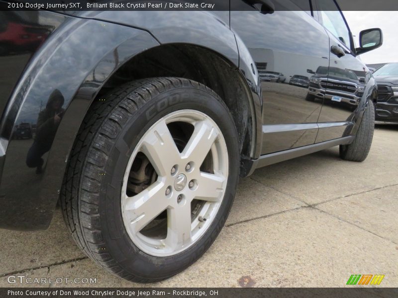 Brilliant Black Crystal Pearl / Dark Slate Gray 2010 Dodge Journey SXT