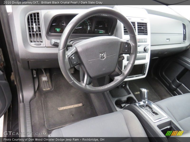 Brilliant Black Crystal Pearl / Dark Slate Gray 2010 Dodge Journey SXT