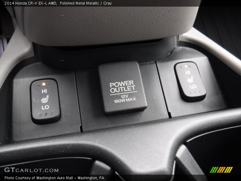 Polished Metal Metallic / Gray 2014 Honda CR-V EX-L AWD