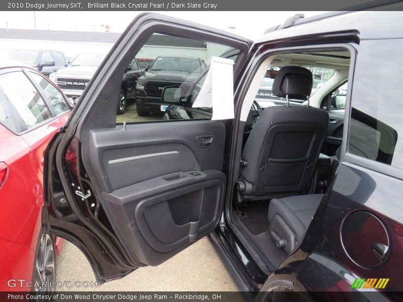 Brilliant Black Crystal Pearl / Dark Slate Gray 2010 Dodge Journey SXT