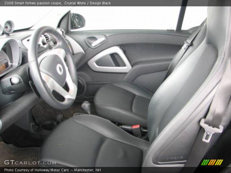 Crystal White / Design Black 2008 Smart fortwo passion coupe