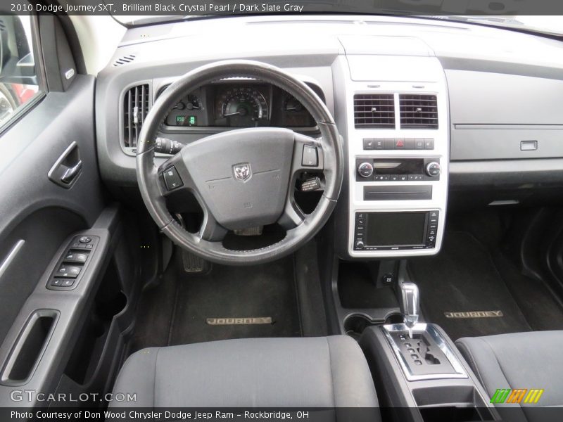 Brilliant Black Crystal Pearl / Dark Slate Gray 2010 Dodge Journey SXT