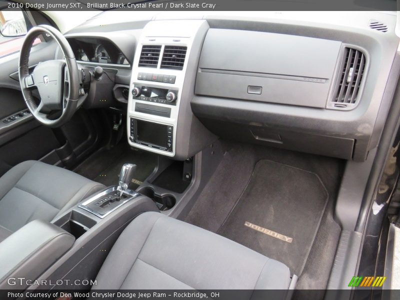 Brilliant Black Crystal Pearl / Dark Slate Gray 2010 Dodge Journey SXT