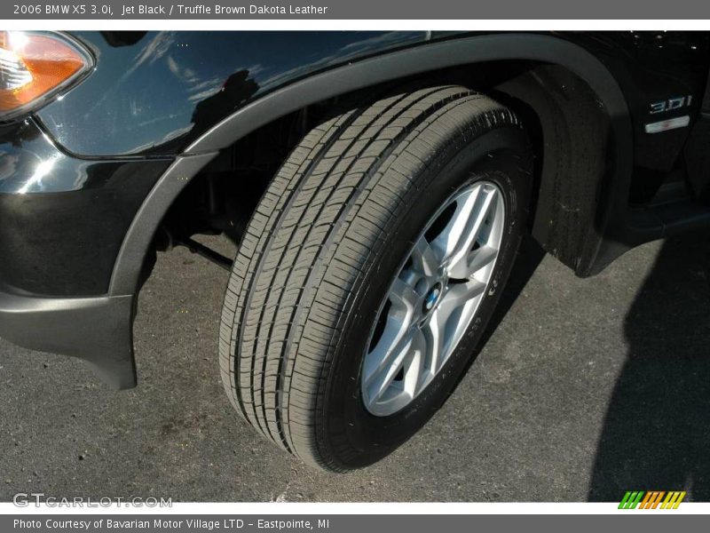 Jet Black / Truffle Brown Dakota Leather 2006 BMW X5 3.0i