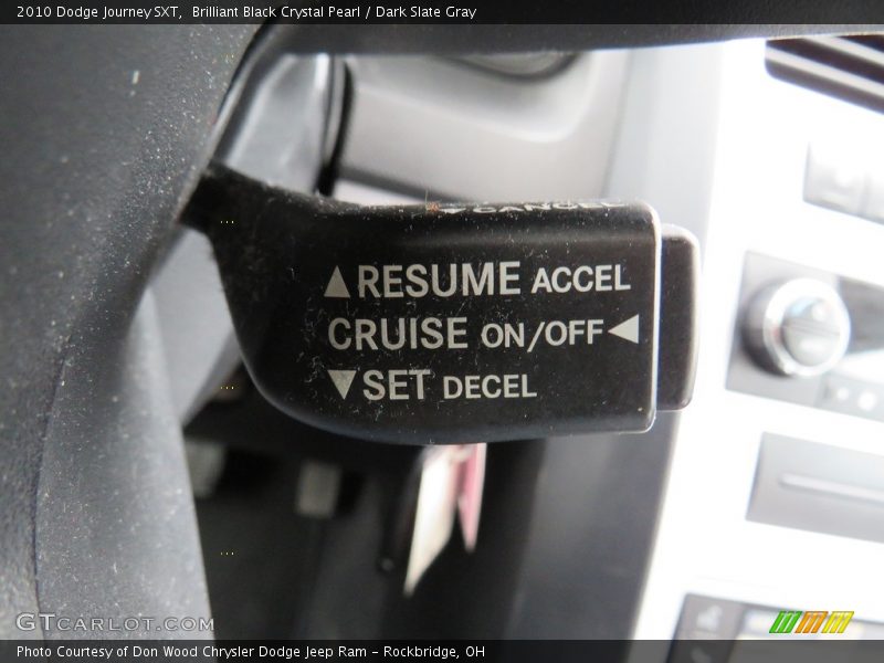 Brilliant Black Crystal Pearl / Dark Slate Gray 2010 Dodge Journey SXT