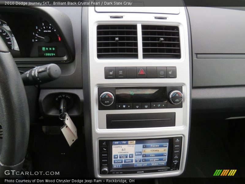 Brilliant Black Crystal Pearl / Dark Slate Gray 2010 Dodge Journey SXT