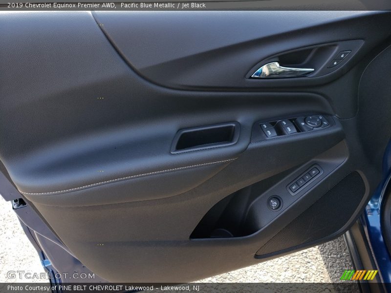 Pacific Blue Metallic / Jet Black 2019 Chevrolet Equinox Premier AWD