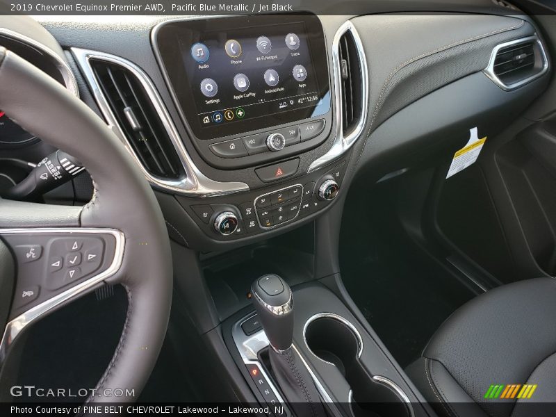 Pacific Blue Metallic / Jet Black 2019 Chevrolet Equinox Premier AWD