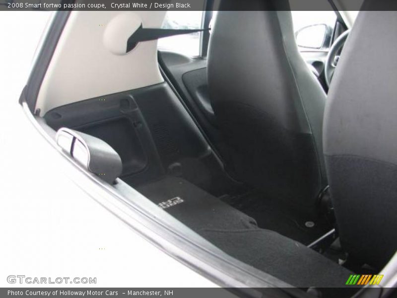 Crystal White / Design Black 2008 Smart fortwo passion coupe