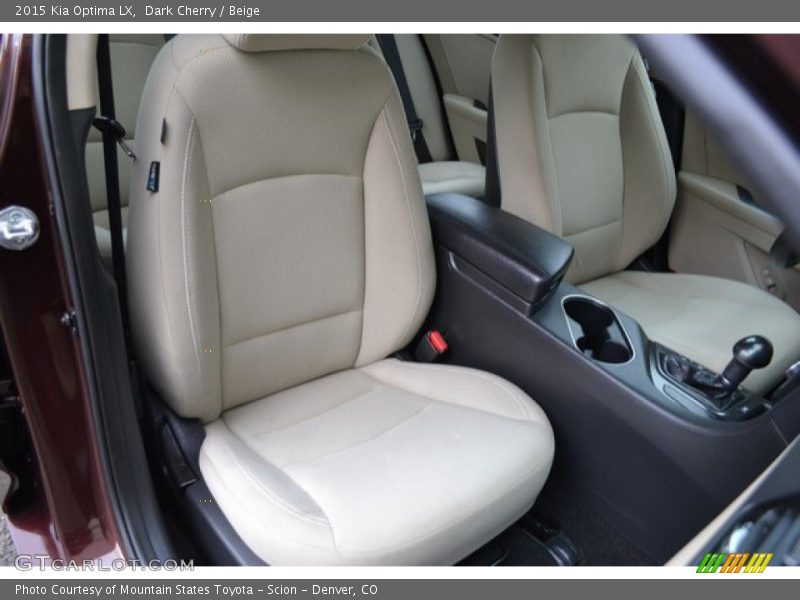 Dark Cherry / Beige 2015 Kia Optima LX