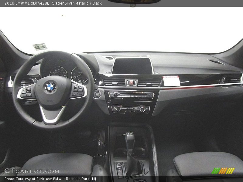 Glacier Silver Metallic / Black 2018 BMW X1 xDrive28i