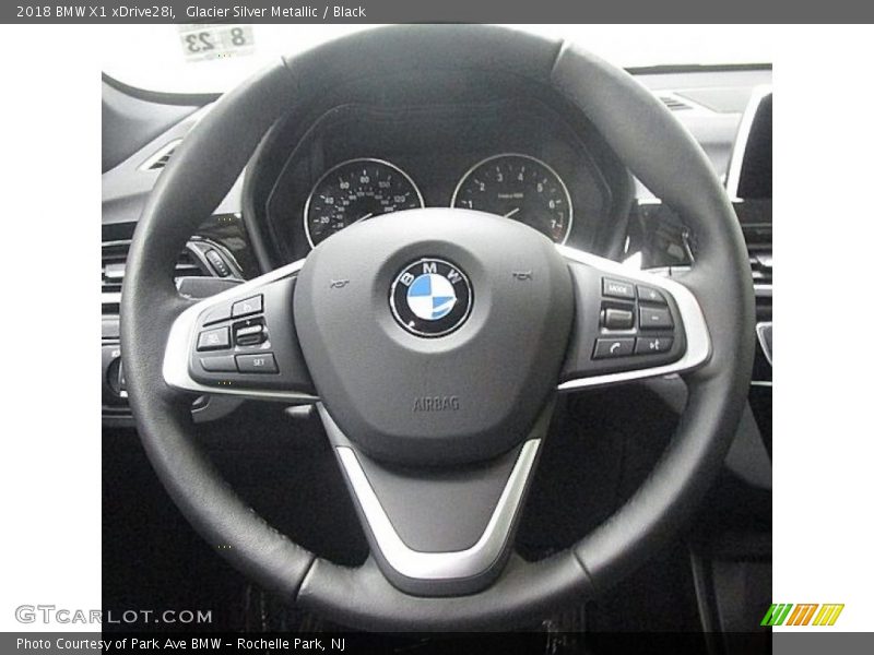 Glacier Silver Metallic / Black 2018 BMW X1 xDrive28i