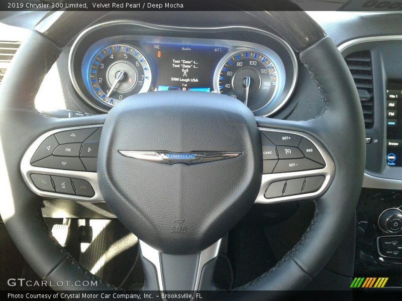 Velvet Red Pearl / Deep Mocha 2019 Chrysler 300 Limited