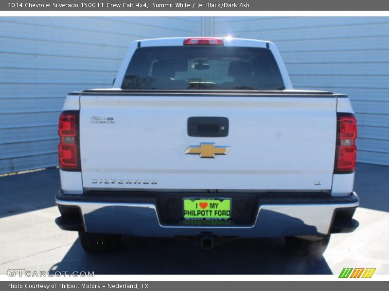 Summit White / Jet Black/Dark Ash 2014 Chevrolet Silverado 1500 LT Crew Cab 4x4