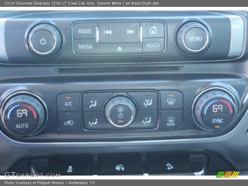 Summit White / Jet Black/Dark Ash 2014 Chevrolet Silverado 1500 LT Crew Cab 4x4
