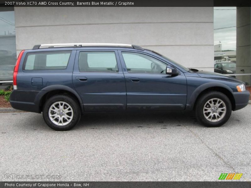 Barents Blue Metallic / Graphite 2007 Volvo XC70 AWD Cross Country