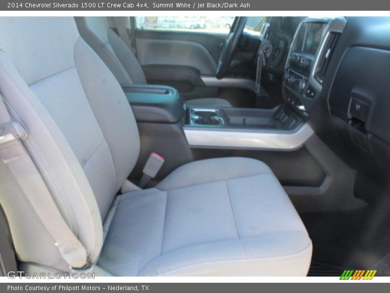 Summit White / Jet Black/Dark Ash 2014 Chevrolet Silverado 1500 LT Crew Cab 4x4