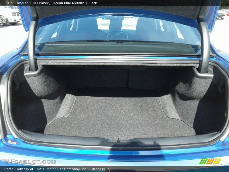 Ocean Blue Metallic / Black 2019 Chrysler 300 Limited