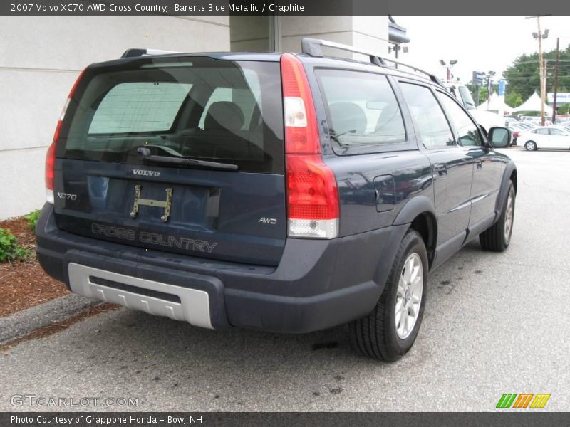 Barents Blue Metallic / Graphite 2007 Volvo XC70 AWD Cross Country