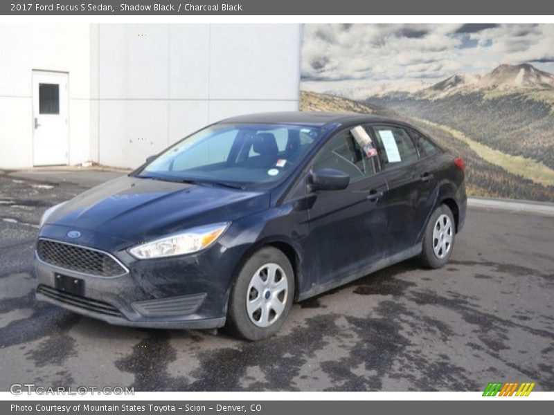 Shadow Black / Charcoal Black 2017 Ford Focus S Sedan