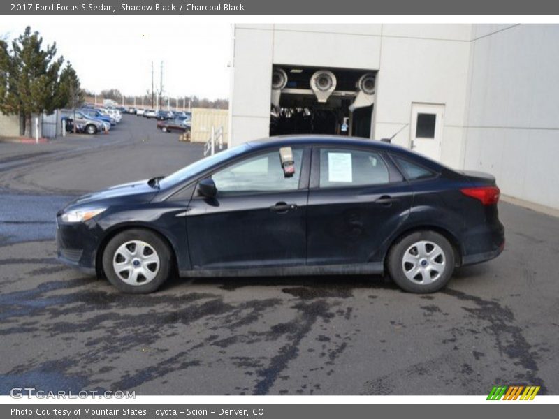 Shadow Black / Charcoal Black 2017 Ford Focus S Sedan