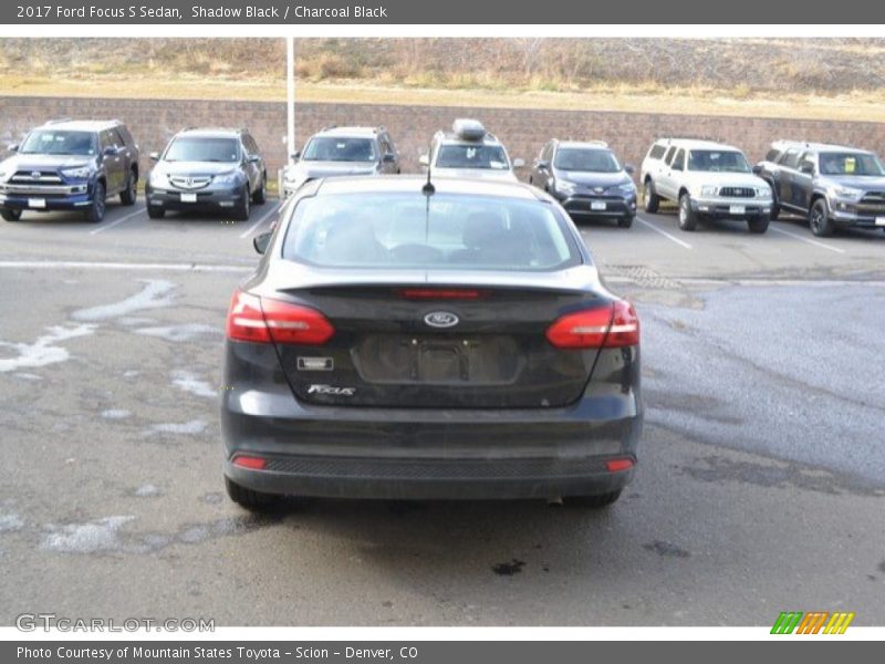 Shadow Black / Charcoal Black 2017 Ford Focus S Sedan