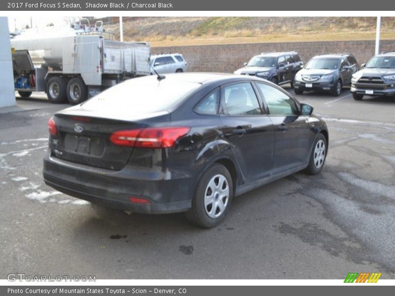 Shadow Black / Charcoal Black 2017 Ford Focus S Sedan