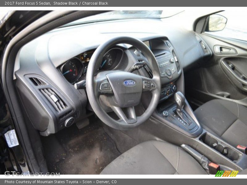 Shadow Black / Charcoal Black 2017 Ford Focus S Sedan