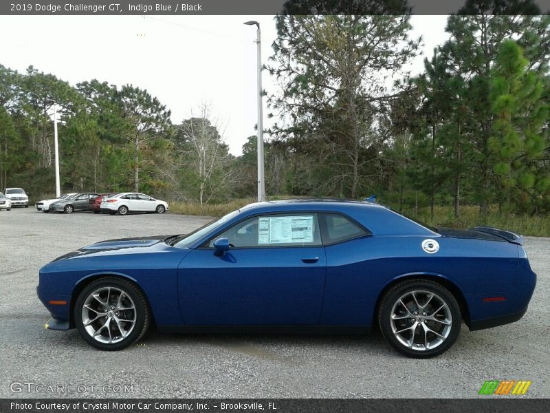 Indigo Blue / Black 2019 Dodge Challenger GT