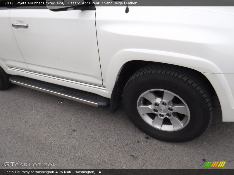 Blizzard White Pearl / Sand Beige Leather 2012 Toyota 4Runner Limited 4x4