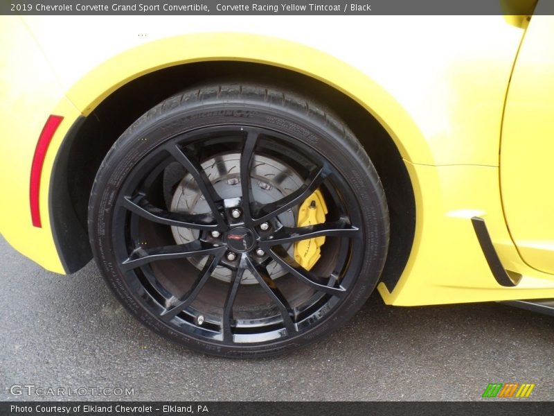  2019 Corvette Grand Sport Convertible Wheel