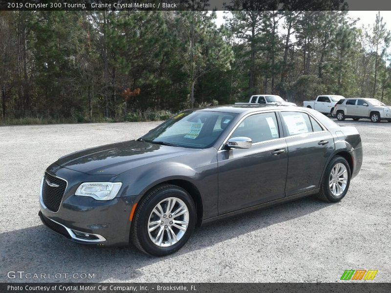 Granite Crystal Metallic / Black 2019 Chrysler 300 Touring