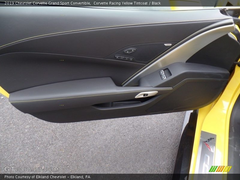 Door Panel of 2019 Corvette Grand Sport Convertible
