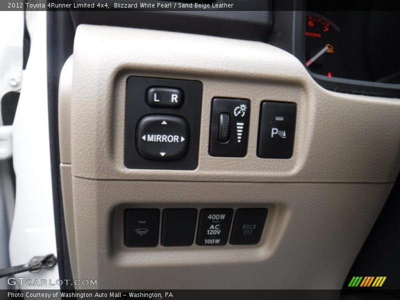 Blizzard White Pearl / Sand Beige Leather 2012 Toyota 4Runner Limited 4x4